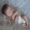 iCradle Lifelike Lovely Real Look Reborn Baby Doll 19inch 48cm Full Body Vinyl Silicone Baby Doll Boy Anatomically Correct Rooted Hair Realistic Sleeping Newborn Doll Toy Gift for Ages 3+ view 3