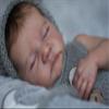 iCradle Lifelike Lovely Real Look Reborn Baby Doll 19inch 48cm Full Body Vinyl Silicone Baby Doll Boy Anatomically Correct Rooted Hair Realistic Sleeping Newborn Doll Toy Gift for Ages 3+ view 4