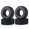 4Pcs 1.0" Soft Rubber Tires for Axial SCX24 90081 Deadbolt AX00001 AXI00002 1/24 RC Crawler Car Truck Parts Accessories (Color : 50mm) view 4