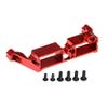 Aluminum Alloy Differential Lock Bracket Steering Gear Servo Mount for Traxxas TRX-4 TRX4 1/10 RC Crawler Car Parts (Color : Red) view 1