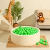 Realhaha Larger Plastic Balls for Ball Pit, Play Pin Balls for Toddlers Kid Ball Pits & Accessories for Bounce House,2.76 inches, Green view 2