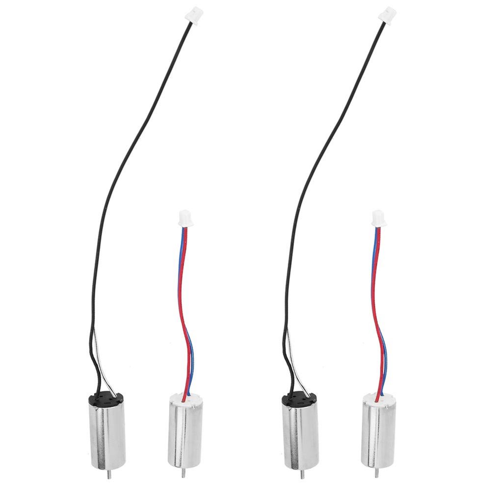 4Pcs Dc 3.7V 44000Rpm Brush -2400 Motor, Motor 10X20Mm Micro Wire for Robot Drone