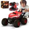 Gohero Remote Control Monster Truck Toys, 1:20 Scale RC Shark Monster Trucks with Light & Music, 2.4Ghz Remote Control Car Boys 4-7 & 8-12, Remote Control Truck with 360 Spin Walk Upright & Drift view 1