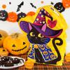 Black Cat Pinata for Kids and Adults - Witch Cloak Pinata with Stick and Blindfold for Spooky Halloween Party Decoration view 4