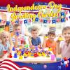 24 Pcs Patriotic Rubber Ducks, 4th of July Ducks for Jeeps, Fourth of July Independence Day Party Favors, Memorial Day Decorations, Bath Pool Toys, Valentines Day Gifts for Kids, Birthday Party Favors view 2
