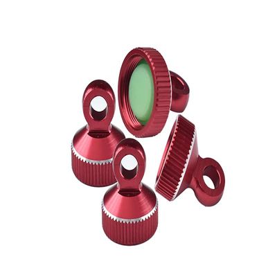 GPM Upgrades Aluminum 6061-T6 Damper Top Cap for GPM and Oringnal Shock Absorbers RC Car (Red)