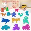 Dough Tool Sets for Kids Toddlers,Cute Playdough Accessories with Rolling Pin Dough Mat Storage Box,Party Pack Toys for Kids Age 2-4 3-5 4-8,Educational Toys Gift for Birthday Christmas Boys Girls view 3