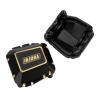 INJORA Front and Rear Axle Diff Cover Black Coating Brass Differential Axle Cover for Axial SCX10 PRO SCX10 III Upgrade 1/10 RC Crawler, 38g view 2