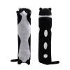 shangman Lovely Plush Cat Doll Cute Cartoon Soft Stuffed Kitten Pillow Long Throw Sleeping Pillow Doll Toy Valentines Day Gift for Kids Girlfriend (Black, 130cm/51.1in) view 2