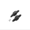 FMS FCX24/FCX18 RC Car Parts RC Crawler Parts Common Parts Replacement Accessory for 1/24, Power Wagon, K5 Blazer, Unimog 421, Lemur /FCX18 Land Cruiser 80, FCX18 K10 :Aluminum Axle view 1