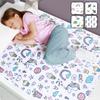 Hygge Sheets Potty Training Pee Pads for Kids, Toddlers - 100% Waterproof, Non Slip Bed Wetting Pad for Twin Beds - Washable, Reusable Mattress & Sheet Protector - Unicorn view 1