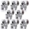 Lenwen 8 Pcs Koala Bear Stuffed Animals Slap Bracelets for Kids Plush Animal Slap Snap Bracelets Bulk Koala Bear Wrist Bands Adopt an Animal Party Favors Back to School Gifts for Boys Girls view 1