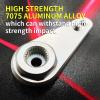 2 in 1 High Hardness 7075 Metal 25T Steering Servo Horn M3 Threads Steering Arm for Standard & High Torque Servo Motors view 3