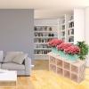 1:12 Dollhouse Shelf, 2x4 Grid Shelf Miniature Wooden Storage Rack Mini Bookcase Display Shelf, Miniature Display Shelf Dollhouse Furniture Accessories for Doll House Decoration view 3