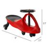 Wiggle Car - Ride on Toy for Ages 3 and Up - Toddler Ride on Toys with no Batteries, Gears, or Pedals Just Twist, Wiggle, and Go by Lil Rider (Red) view 2