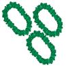 blinkee 12 Pack - Groovy Green Aloha Hawaiian Flower Lei Necklace - Pack of Three, Unlit, 36-inch, Ideal for Hippie-Inspired Luau, Beach Parties, and Peace Celebrations view 3