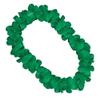 blinkee 12 Pack - Groovy Green Aloha Hawaiian Flower Lei Necklace - Pack of Three, Unlit, 36-inch, Ideal for Hippie-Inspired Luau, Beach Parties, and Peace Celebrations view 4