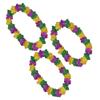 blinkee 12 Pack - Mardi Gras Merriment Hawaiian Flower Lei Necklace 36-Inch, Unlit, Perfect for Kaleidoscope Masquerade, Unity, Diversity and Creativity Celebrations view 3