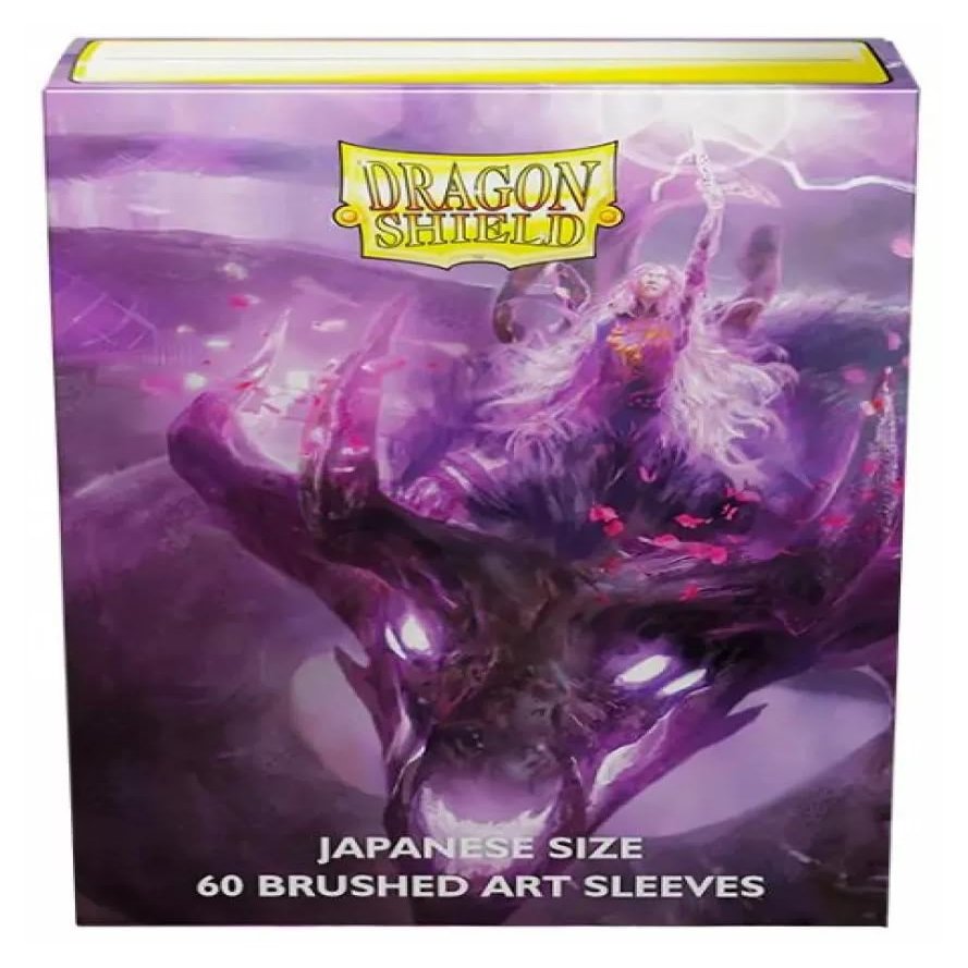 Dragon Shield Sleeves Dragon Shield Limited Edition Brushed Art Japanese: Sakura Ally 60 CT - Compatible with Yu-Gi-Oh! & Cardfight Vanguard MTG TCG OCG & Hockey Cards