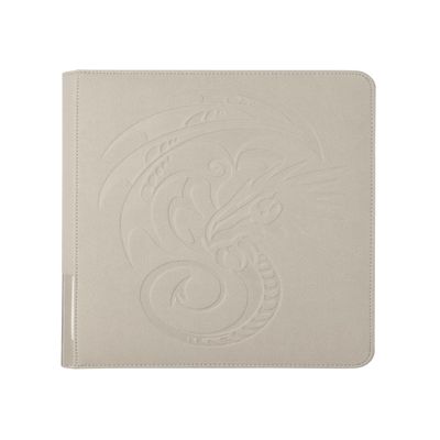 Arcane Tinmen Dragon Shield Card Binder  Card Codex Zipster Regular: Ashen White  360CT  Card Games - Compatible with Pokemon, Yugioh, Magic The Gathering, MTG TCG OCG & Hockey Cards