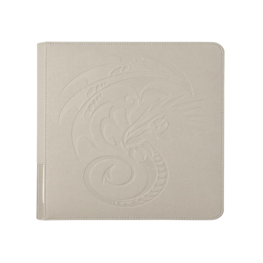 Arcane Tinmen Dragon Shield Card Binder  Card Codex Zipster Regular: Ashen White  360CT  Card Games - Compatible with Pokemon, Yugioh, Magic The Gathering, MTG TCG OCG & Hockey Cards