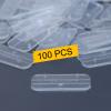 FIGURESLAB 100PCS 6 inch Action Figure Stand Display, Figures Toy Organizer Bases Support Stands, Compatible with 1/12 Mavel Legends Series/GiJeo Classified Series/D C/Mo tu Models, Square view 2