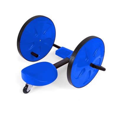 Big Wheel Hand-Operated Tricycle Plasma Car for Kids 3-8 - Exercise Coordination and Keep Fit It Can Rotate 360 in Situ, and The Diameter of The Big Wheel is 15.75",Blue