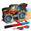 Monster Truck Pinata Car with Stick and Blindfold for Boys' Birthday Party Decoration view 1