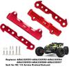 Aluminum Suspension Hanger Lower Arm Mount Upgrade for 1/5 ARRMA Kraton 8s Outcast 8s, Front Rear Lower Arm Mount Set Parts, Replacement of # ARA330555 ARA330557 ARA330556 ARA330594(Red) view 4