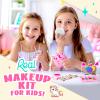ULOVEME Kids Real Makeup Kit for Little Girls - Real, Non Toxic, Washable Make Up Toy - Umicorn Toys Gift for 3 4 5 6 7 8 9 10 12 Years Old Girls Birthday (White Umicorn) view 2