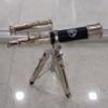 Nautical Desktop Tripod Spyglass 9" Telescope Marine Scope with Wooden Adjustable Tripod Stand Home & Office Decorative Gift for Christmas/Birthday view 2