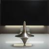 Accurate Spinning Top,Portable Precision Metal Spinner Top Premium Exquisite Perfect Balance Desktop Gyro Toys Vintage Totem Zinc Alloy Toy Spinning Top Desk EDC Little Fidget Toy view 3