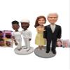 Custom Boblehead Figurine Custom Couples Anniversary,Personalized Wedding Bride Groom Sculpture Custom Bobblehead Birthday, Holiday, for Mom and Friend, Corporate,Customized Gifts Base On Your Photos view 3