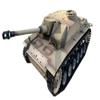 Ssccgym 3868 Large Remote Control Assault Tank F/8 No.3 TK7.0 Airsoft BB Shooting 1/16 Scale RC German Military Vehicle Truck Collection Model (Desert Yellow Standard RC Tank) view 3