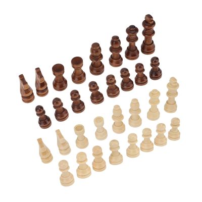 32 Pcs Chess Pieces, Chess Game Figurine Pieces Replacement Accessory for Family Gatherings Party Games