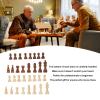 32 Pcs Chess Pieces, Chess Game Figurine Pieces Replacement Accessory for Family Gatherings Party Games view 3