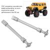 2pcs Hardened Steel Front Axle Drive Shaft for for Axial SCX24 1/24 RC Crawler Car Upgrade Parts Scx24 Front Axle view 3