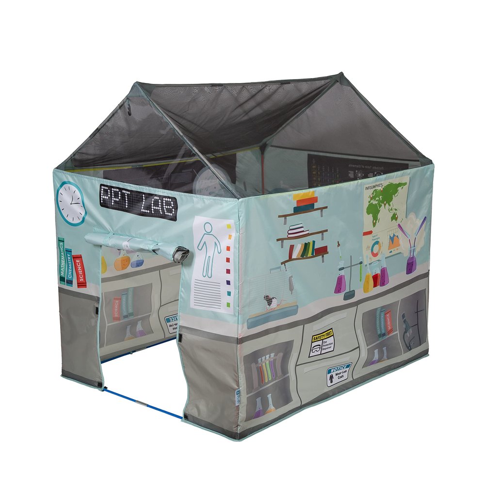 Pacific Play Tents 20461 Science Center Play House Tent 48" x 38" x 48"