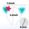 Atvscay Cute Cat Ears Headbands Hair Hoops Cartoon Party Costume Decorations for Little Girls (4PCS) (CUTE) view 3