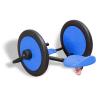 3-10 Years Old Children's Crankshaft Manual Power Tricycle 0-Exercise Coordination and Physical Fitness in Situ 360Rotation Large Wheel Diameter 15.75" (Blue) view 1