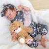 RXDOLL Sleeping Reborn Baby Dolls 20 inch Soft Body Realistic Newborn Baby Dolls That Look Real Life Baby Doll with Clothes and Bottles Gifts Set for Kids Age 3+ view 1