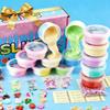 15 Pack Two-Toned Butter Slime Kit for Girls,Super Soft and Non-Sticky Toy,DIY Educational Slime Toys for Kids,Party Favor for Kids Girls & Boys view 2
