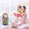 Matryoshka Matryoshka Set 5 Pcs Home Decor Classic Style Nesting Doll Hand Painted Russian Doll Wooden Birthday Gift Creative Toys view 4