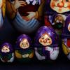 SLOFL Matryoshka 10pcs Russian Egg-Shaped Nesting Dolls Traditional Matryoshka Wooden Hand Painted for Birthday Creative Toys view 2