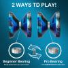 WATIEOBOO Responsive & Unresponsive Metal Trick Yoyo for Beginners & Adults, 10 Strings, Bearing Kit, Case & Gloves view 3