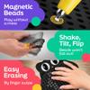 AYNAT FUN Magnetic Drawing Board for Kids & Toddlers with Beads and Magnet Stylus Pen - Magnetic Travel Toy for Airplane & Car Ride Activities for Kids view 4