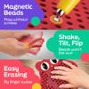 AYNAT FUN Magnetic Drawing Board for Kids & Toddlers with Beads and Magnet Stylus Pen - Magnetic Travel Toy for Airplane & Car Ride Activities for Kids view 4