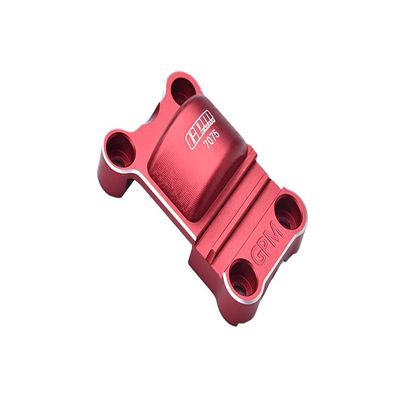 GPM Upgrades Aluminum 7075-T6 Rear Gear Cover for 1/5 XMaxx 6S Monster Truck77076-4/1/5 XMaxx 8S MonsterTruck77086-4 /1/6 4WD XRT 8S78086-4 RC Car (Red)