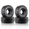 Chanmoo 1.9 RC Crawler Tires With Foam Insert Rubber Mud Tyres 120mm For 1/10 RC Crawler Car Axial SCX10 90046 AXI 03007 TRX4 Tamiya CC01 Redcat Gen8 RC4WD 1.9 inch Beadlock Wheel Rims 4PCS view 1