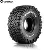 Chanmoo 1.9 RC Crawler Tires With Foam Insert Rubber Mud Tyres 120mm For 1/10 RC Crawler Car Axial SCX10 90046 AXI 03007 TRX4 Tamiya CC01 Redcat Gen8 RC4WD 1.9 inch Beadlock Wheel Rims 4PCS view 3